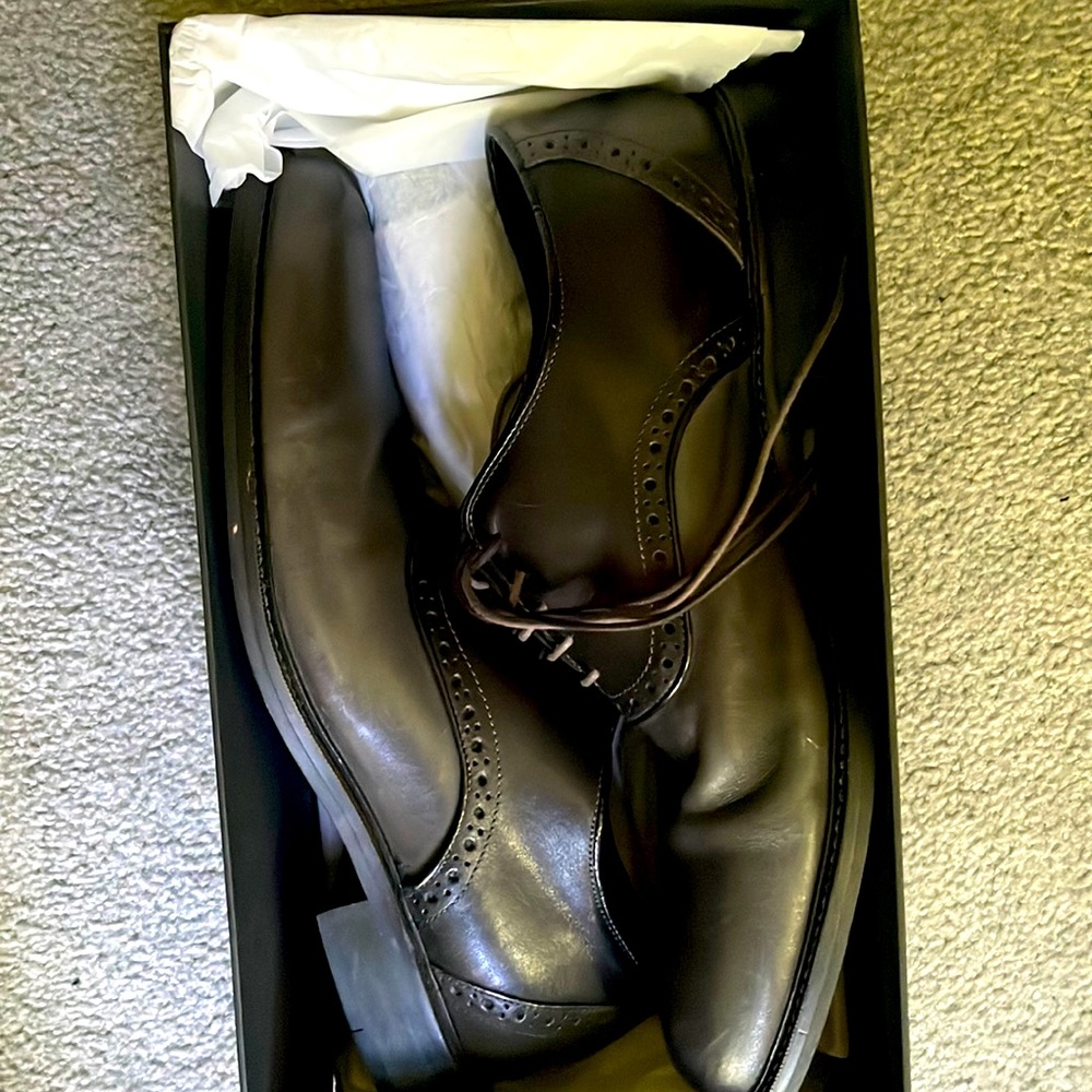 Aston Grey dress shoes